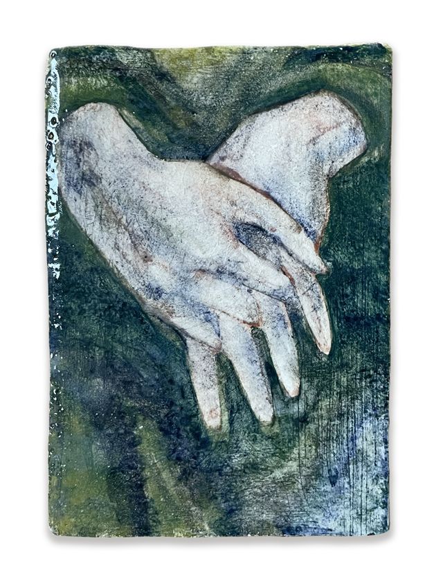 Image of artwork titled "vivien‘s hands" by Pauline Rintsch