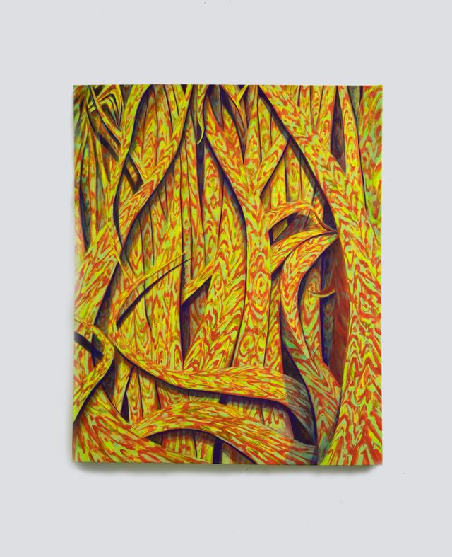 Image of artwork titled "Golden Snakes On A Plain" by Phaan Howng