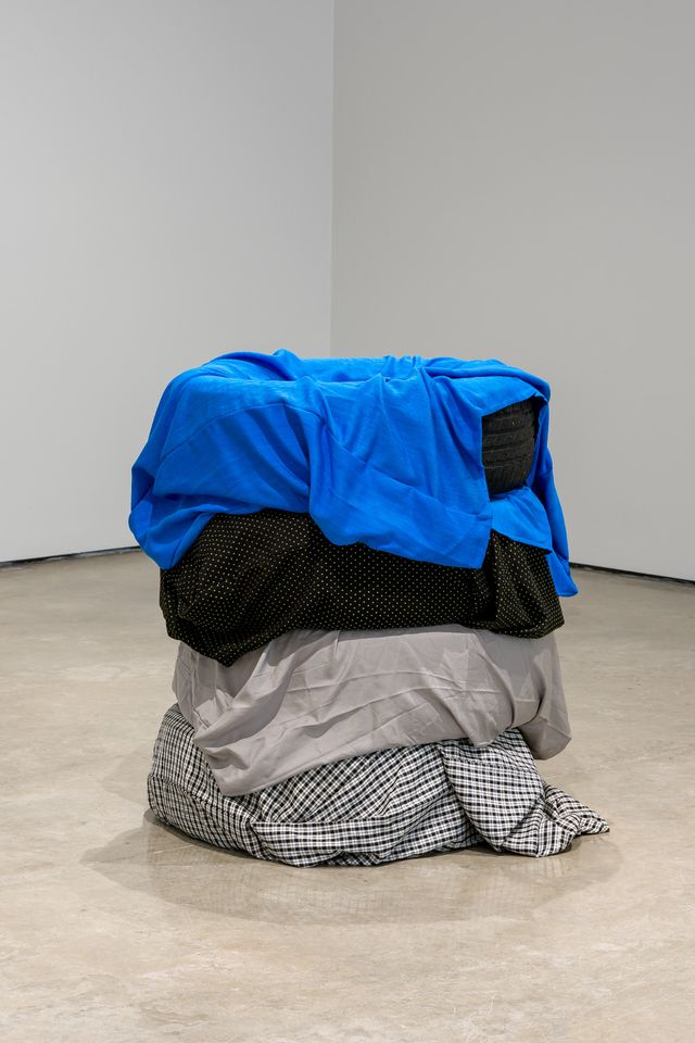 Image of artwork titled "Tire pile" by Anne Low