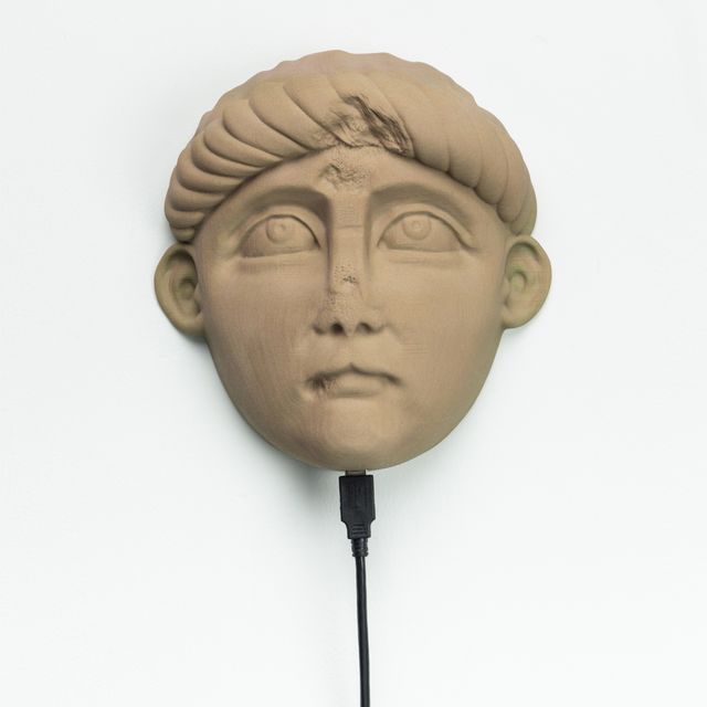 Image of artwork titled "South Ivan Human Heads: Young Boy" by Morehshin Allahyari