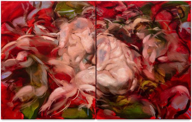 Image of artwork titled "Red Sky at Night" by Eleanor Johnson