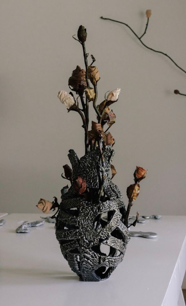 Image of artwork titled "the debts yesterday paid" by Tyler Christopher Brown