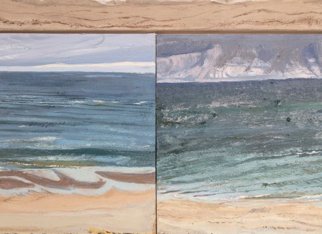 Image of artwork titled "Atlantic Ocean (Race Point)" by Elizabeth Flood