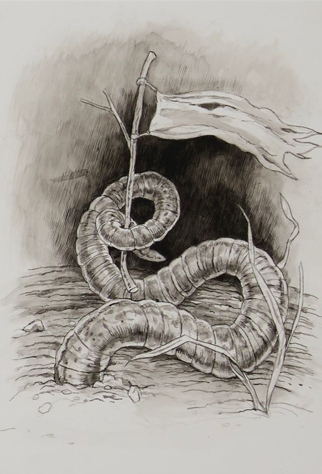 Image of artwork titled "Truce from the soil" by Jude Griebel