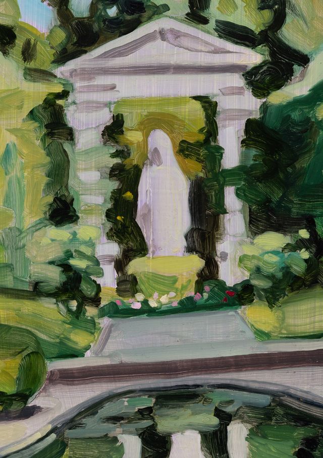 Image of artwork titled "Somewhere in Vatican City" by Sophia Lapres