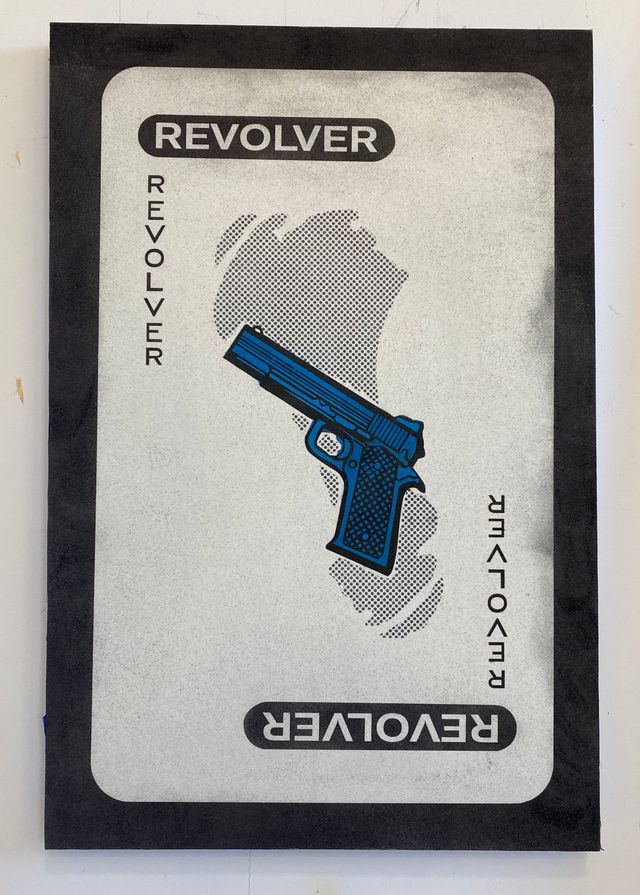 Image of artwork titled "Revolver" by Cynthia Talmadge