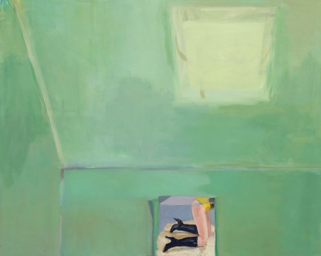 Janet Werner, <em>The Green Room</em>, 2018