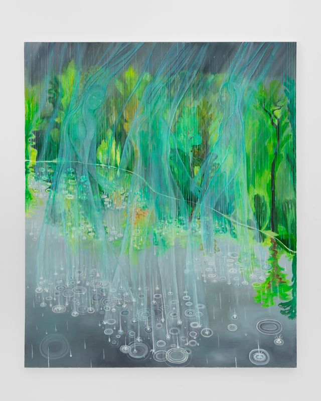Image of artwork titled "The Downpours" by Sophia Heymans