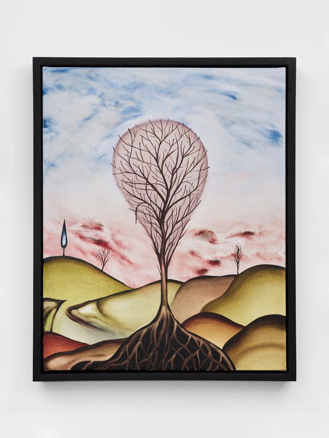 Image of artwork titled "Paddle Tree" by Robert Zehnder