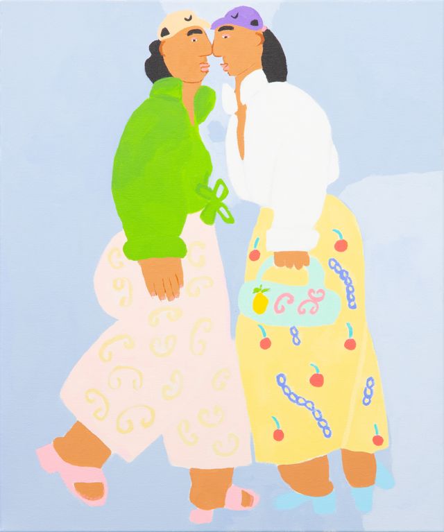 Image of artwork titled "Nariz a Nariz" by Lilian Martinez