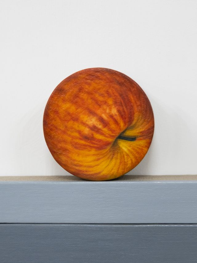 Image of artwork titled "Shelf (Red Apple)" by Marius Steiger