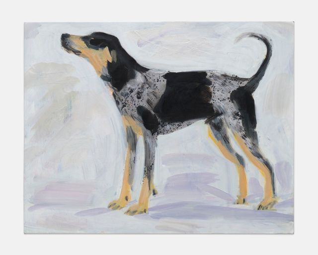 Image of artwork titled "Blue Tick hound" by Mari Eastman