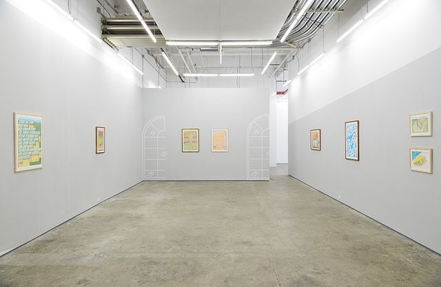 Installation view of Lex Brown, <em>They Flew to Planet Nova</em> at Kate Werble Gallery