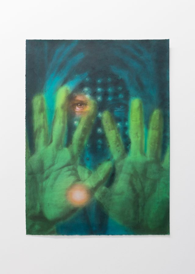 Image of artwork titled "Hands and Eyes 13" by Neal Vandenbergh