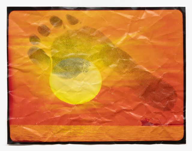 Image of artwork titled "Sun Gazing" by Dara Friedman