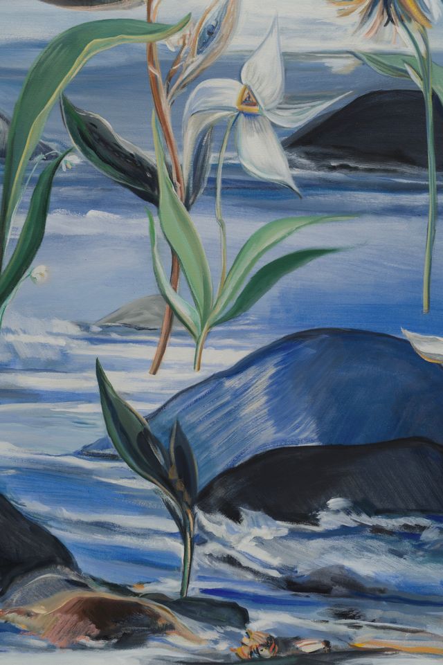 Image of artwork titled "Above the Fog and Sea" by Sarah Bedford