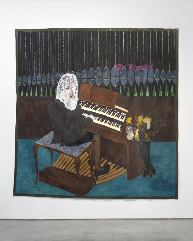 Image of artwork titled "The Organist" by Preston Pavlis