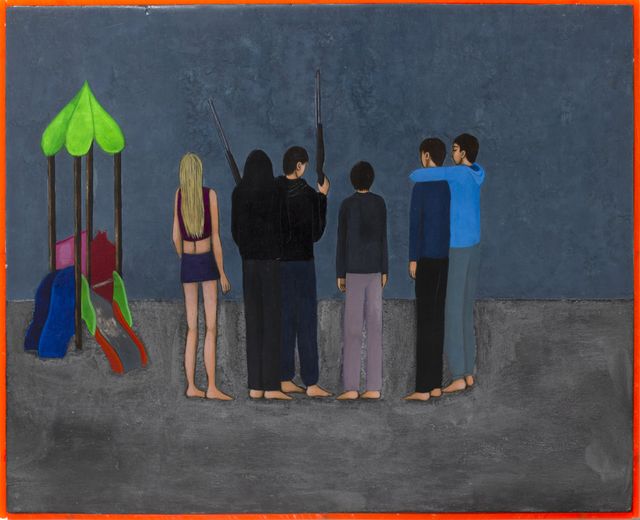 Image of artwork titled "Playground love" by Amélie Bigard