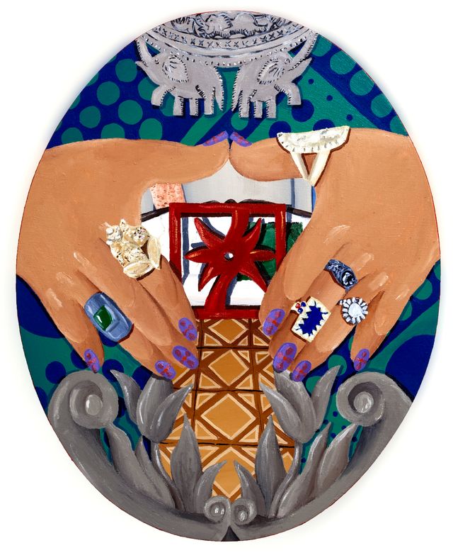 Image of artwork titled "Mi Relación Hecho Símbolo" by Devin Osorio