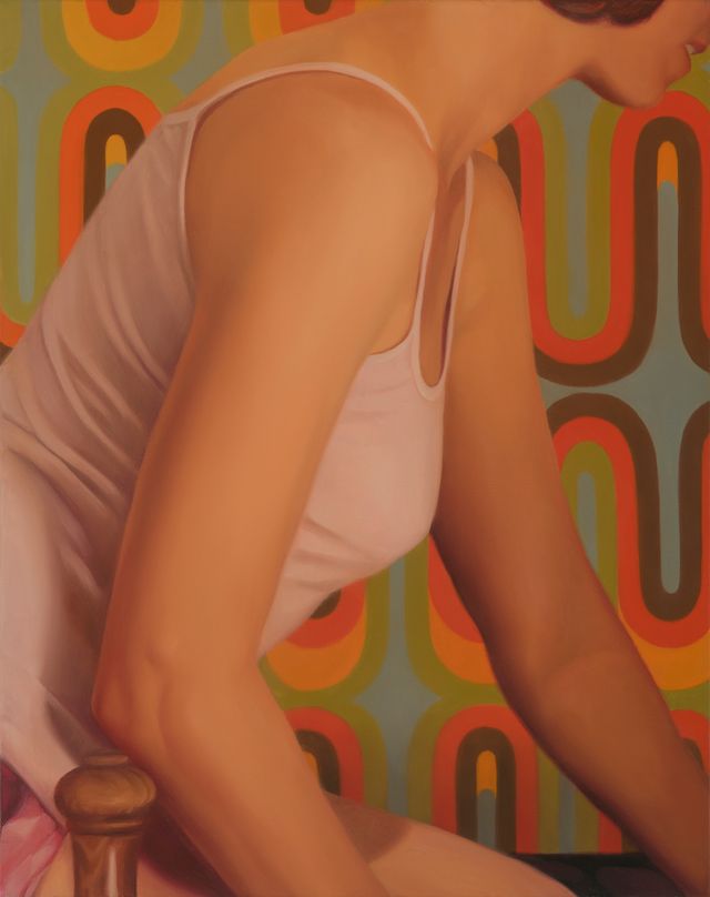 Image of artwork titled "Lean In" by Laura Krifka