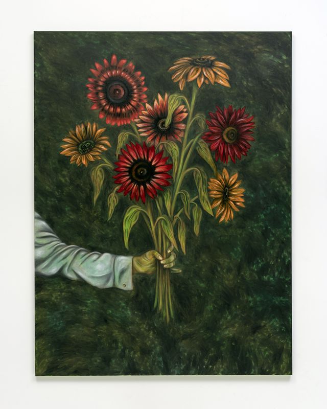 Image of artwork titled "Flowers For The Continuous Katherine Mortenhoe" by Tanja Nis-Hansen