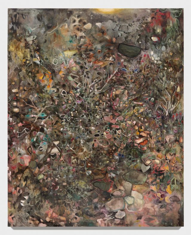Image of artwork titled "valley with images" by Meris Drew