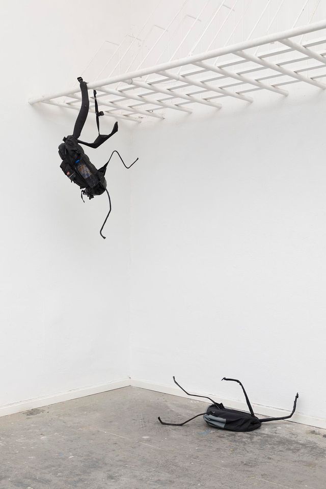 Image of artwork titled "Butt Sniffers" by Xenia Bond
