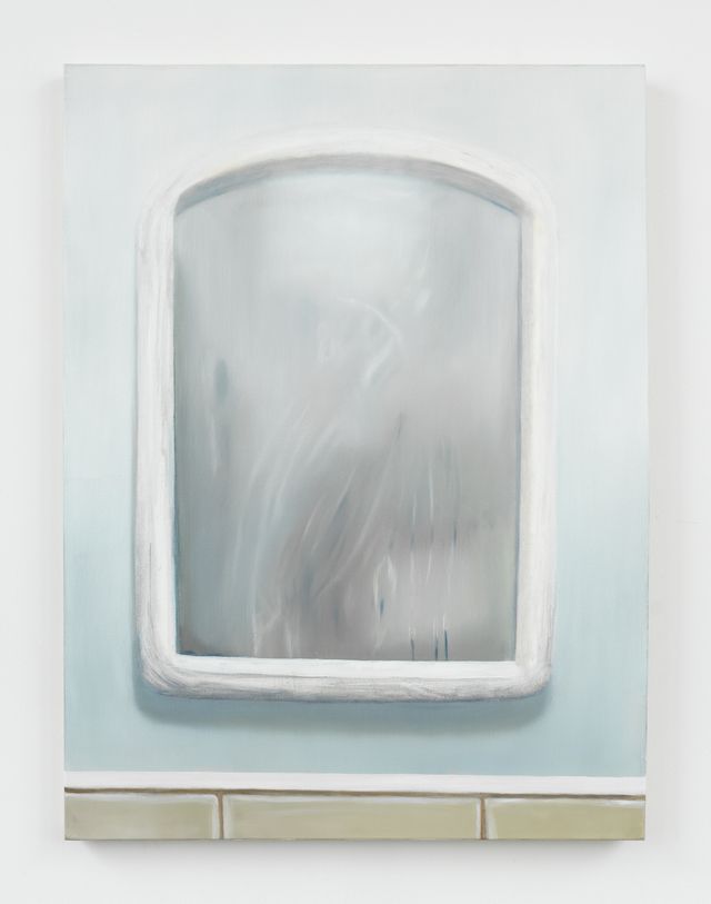 Image of artwork titled "Mirror with Steam II" by Cait Porter