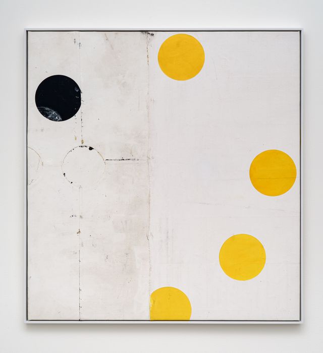Image of artwork titled "Yellow, Black, Blue" by Ben Echeverria