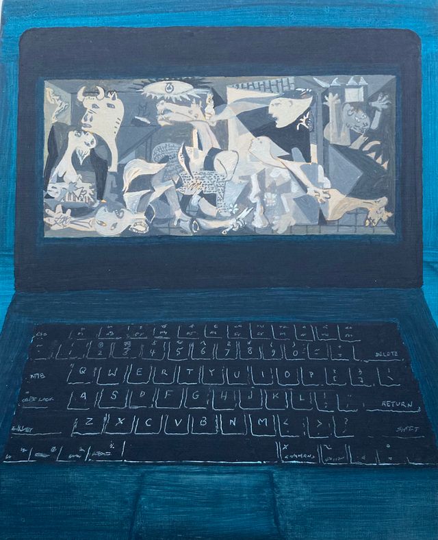Image of artwork titled "Guernica" by Will Yackulic