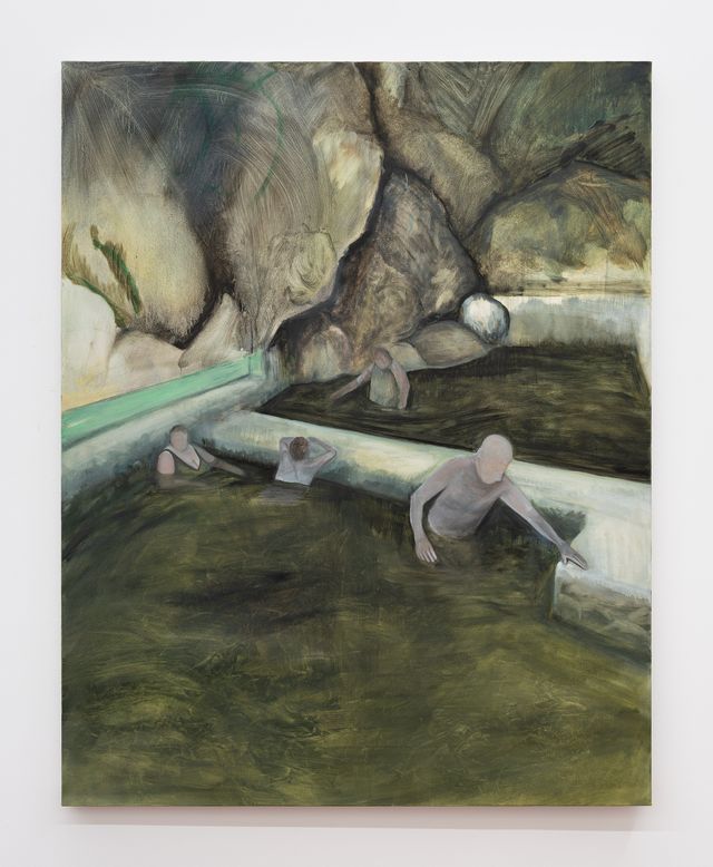 Image of artwork titled "The Water Statues" by Lizzy Gabay