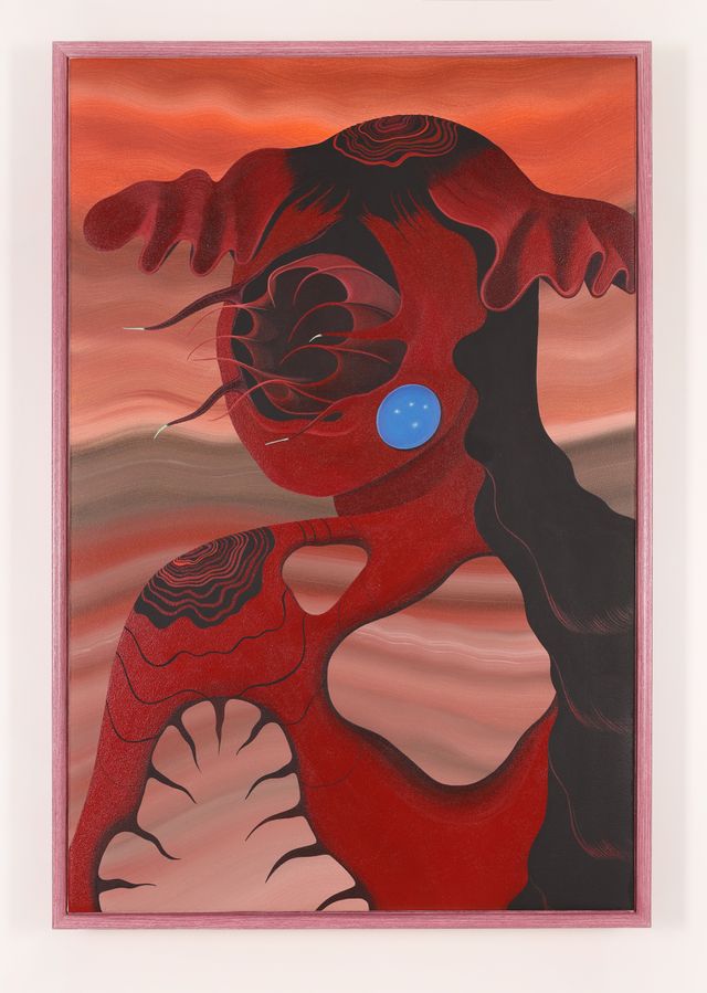 Image of artwork titled "shroud bathypelagic visage (vampyroteuthis infernalis)" by Marigold Santos