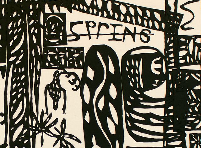 Image of artwork titled "Winter into Spring" by William J. O'Brien