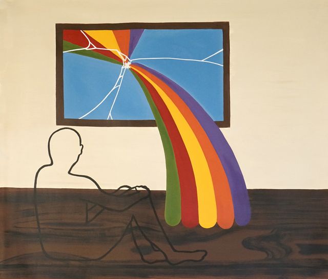 Image of artwork titled "Meditación secular" by Andrea Villalón