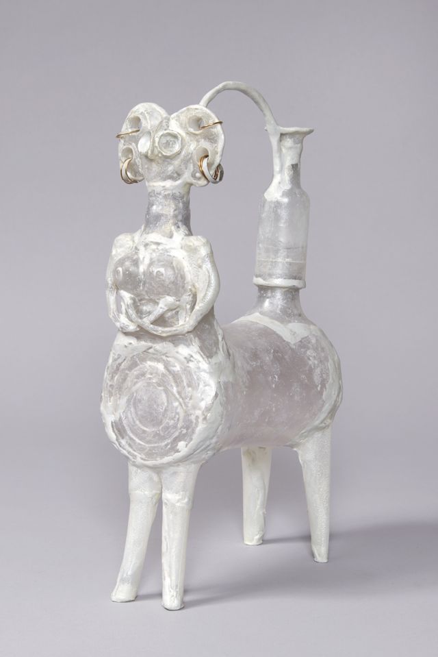 Image of artwork titled "Mythical Figure with Earings " by Shari Mendelson