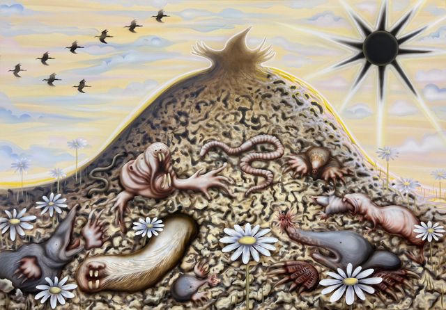 Image of artwork titled "The Moles" by Hanna  Krzysztofiak