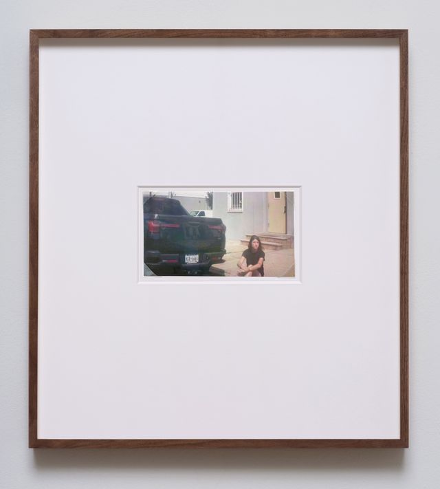Image of artwork titled "Self-Portrait (from the series Vehicle Sightings)" by Julia Weist