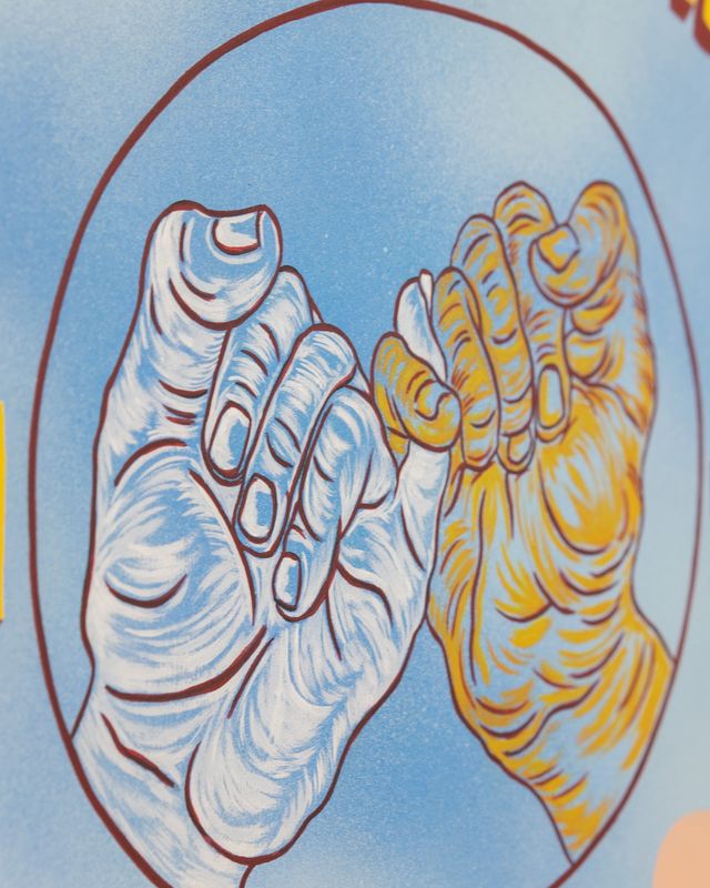 Image of artwork titled "The Pinky Promise Club Matchbook" by Kelly Breez