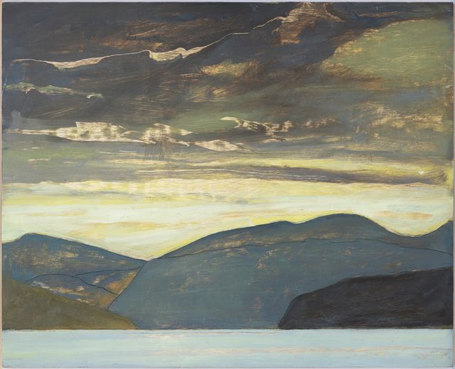 Image of artwork titled "Untitled Shuswap Lake, B.C., March" by Herald   Nix
