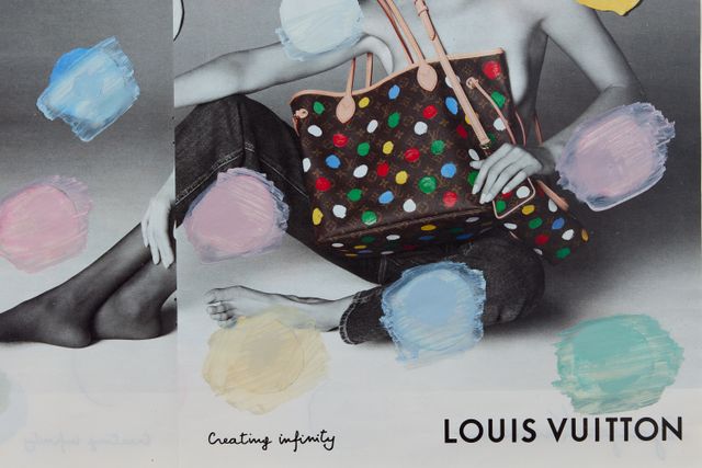 Image of artwork titled "MI x YK x LV (brown bag)" by Michael Iveson