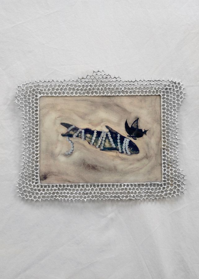 Image of artwork titled "Homage" by Laura Benson