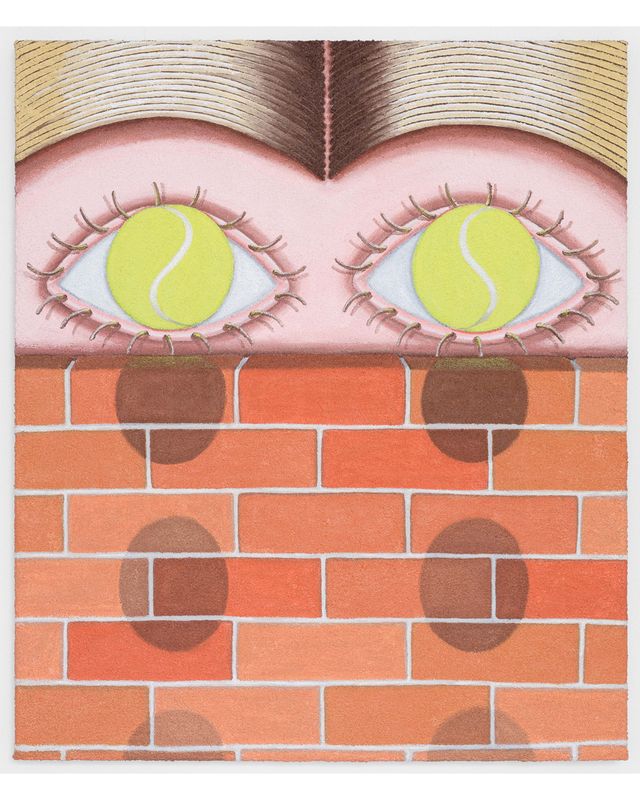 Image of artwork titled "Parting with Orange Bricks " by Hamish Chapman