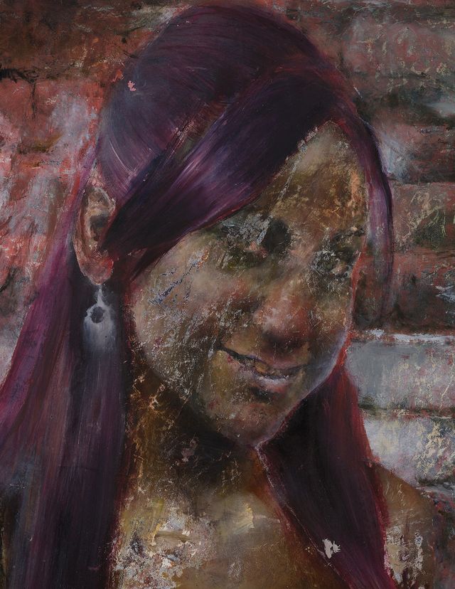 Image of artwork titled "Jersey Girl" by Catherine Mulligan
