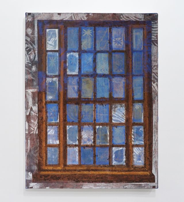 Image of artwork titled "Blue Window" by Georgia McGovern