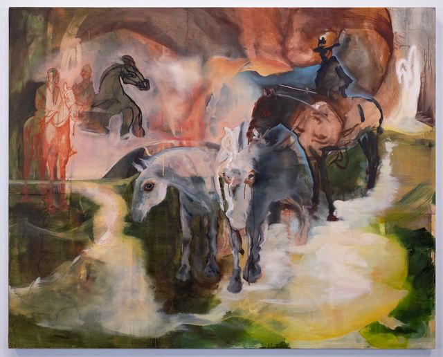 Image of artwork titled "Horse Painting" by Aineki Traverso