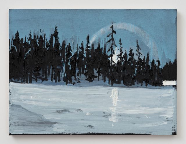 Image of artwork titled "Halo" by Kim Dorland