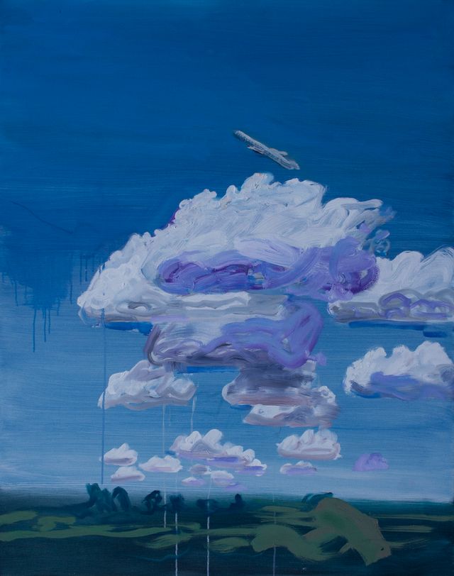 Image of artwork titled "Clouds (Takeoff)" by Irakli Bugiani