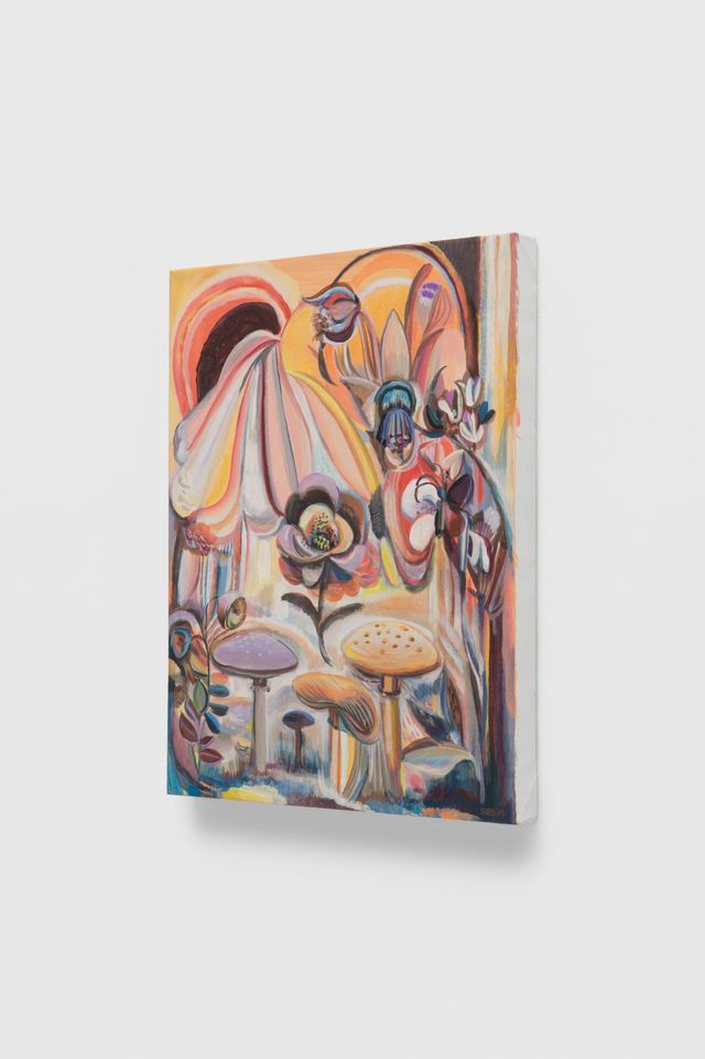 Image of artwork titled "Saturn's Moon" by Sarah Bedford