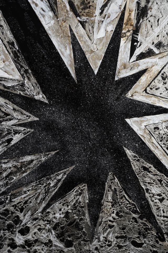 Image of artwork titled "Stars Outside of Bars" by Taj Poscé