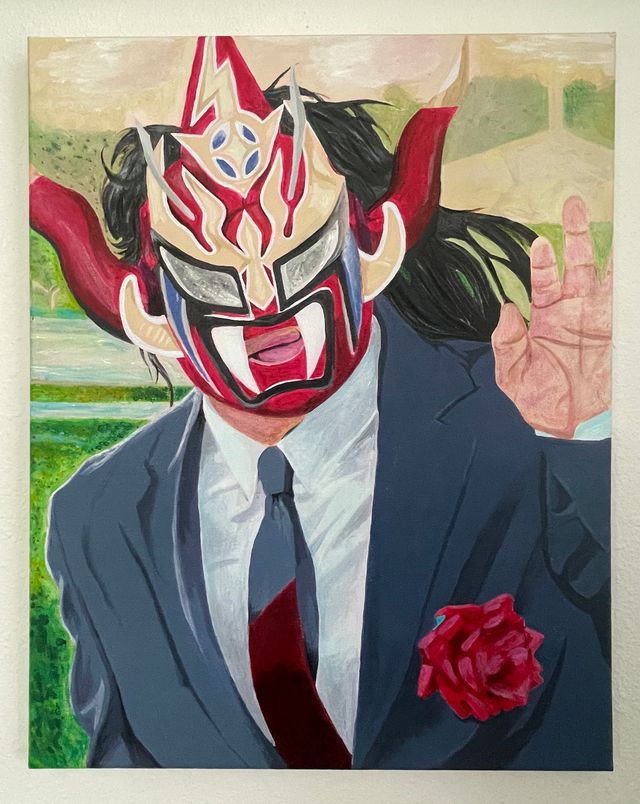 Image of artwork titled "Portrait of The Liger" by Lee Moriarty